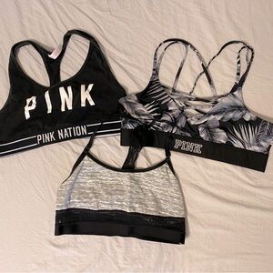 Set of PINK Sports Bras